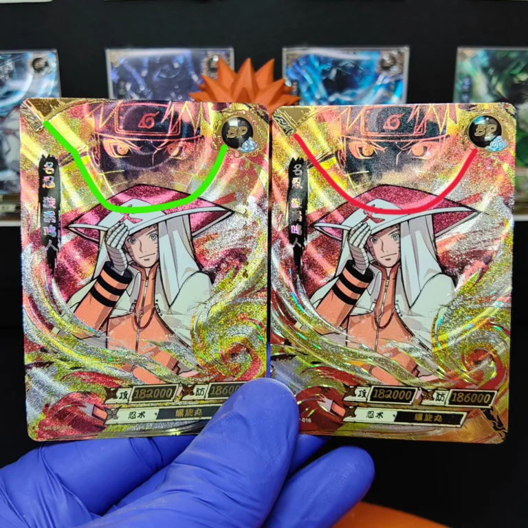 fake bp naruto vs real