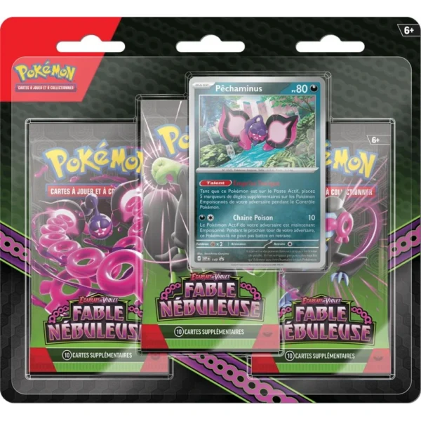 Tripack Pêchaminus Fable Nébuleuse Pokémon 🇫🇷