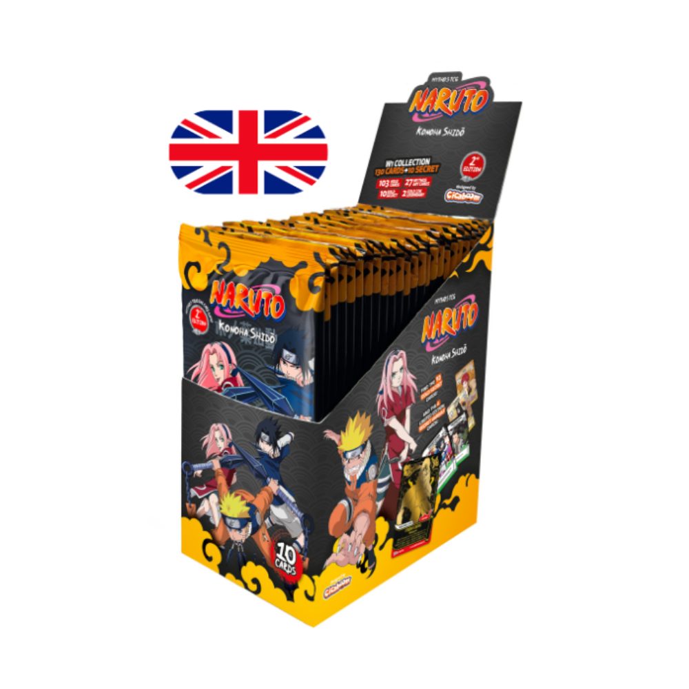 Visuel d'un display naruto mythos konoha shido en anglais