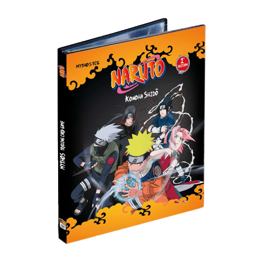 Classeur collector du TCG naruto mythos de 288 places de cartes à collectionner