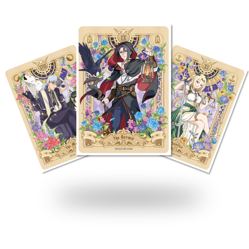 visuels des cartes de rareté MR de Naruto kayou 2 Yuan série 9