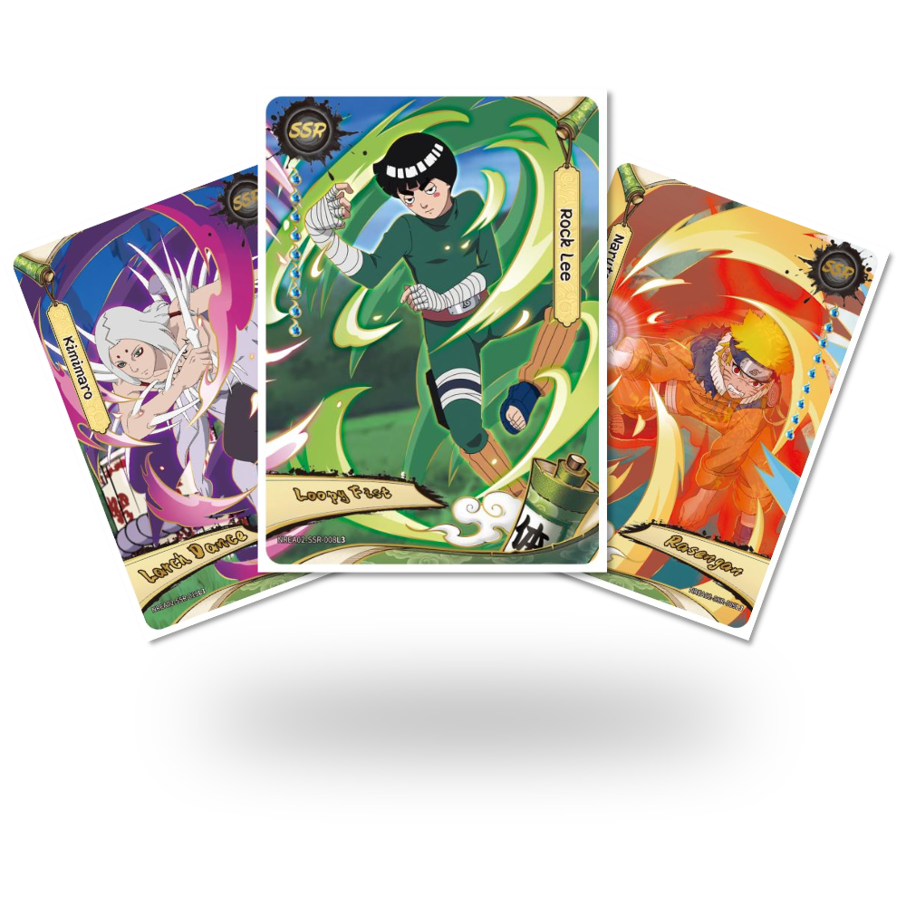 visuels des cartes de rareté SSR de Naruto kayou 2 Yuan série 9